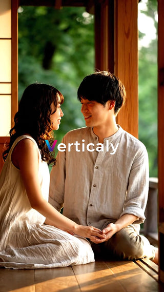 寄り添う二人、穏やかな時間