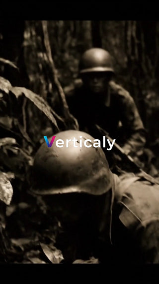 ジャングルを進む兵士たち