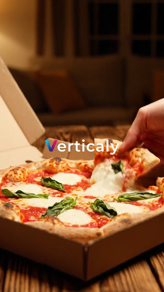 とろけるチーズのピザ