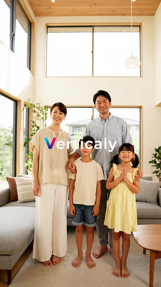 家族の笑顔、穏やかな時間