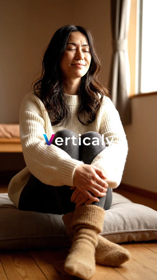 穏やかな時間、瞑想する女性