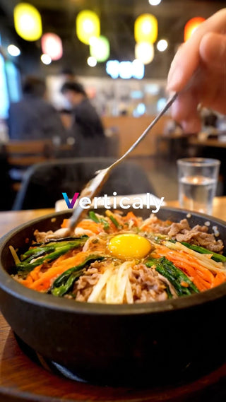 熱々ビビンバ、いただきます