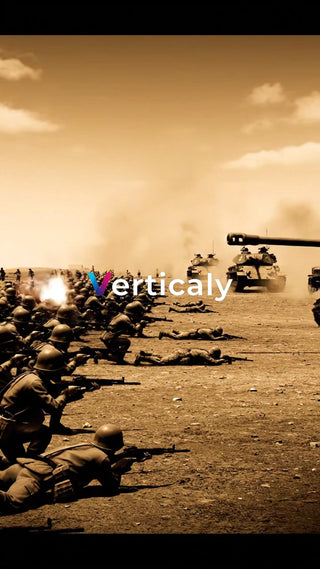 戦場、兵士たちの激戦