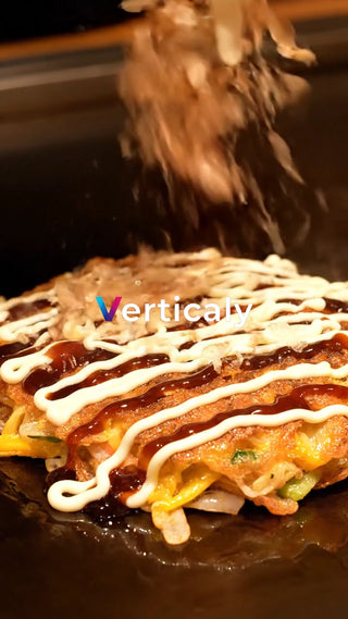 熱々！出来立てお好み焼き