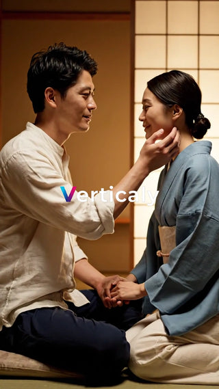 寄り添う二人、温もりを