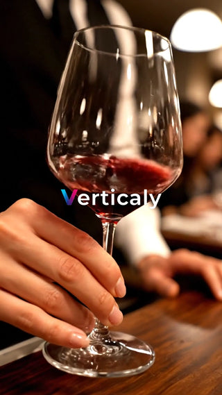 ワイングラスを回す