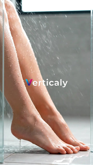 シャワーを浴びる女性