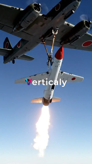 戦闘機発射、ロケットブースト