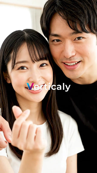 仲良く寄り添う二人