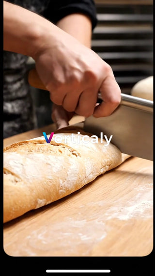 パンを切る、こだわりの瞬間