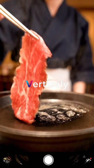 焼きたて牛肉、鉄板の上で