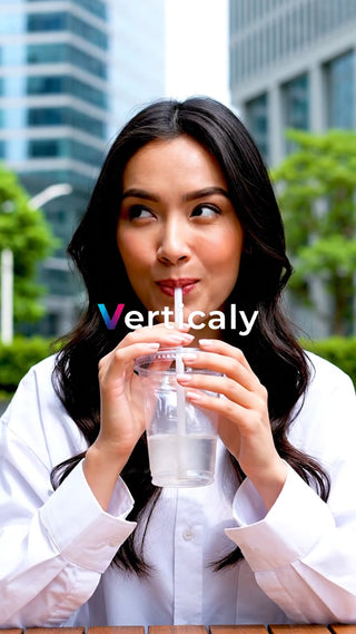 女性が飲む冷たい飲み物