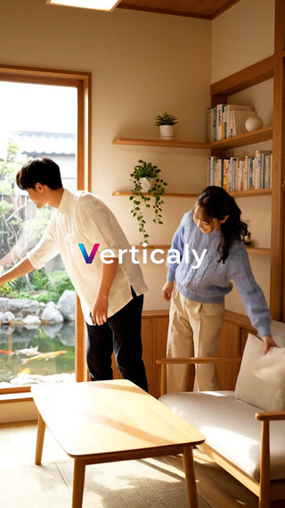 窓辺で寛ぐ二人