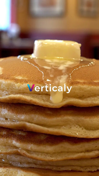 バターが溶けるパンケーキ