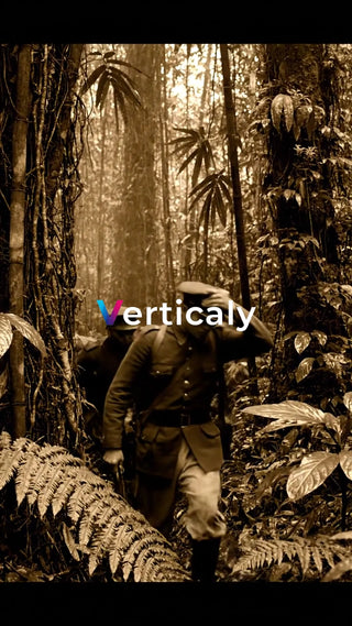 ジャングルを進む兵士たち