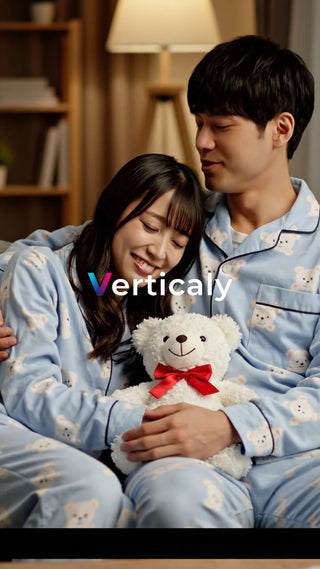 仲良く寄り添う二人