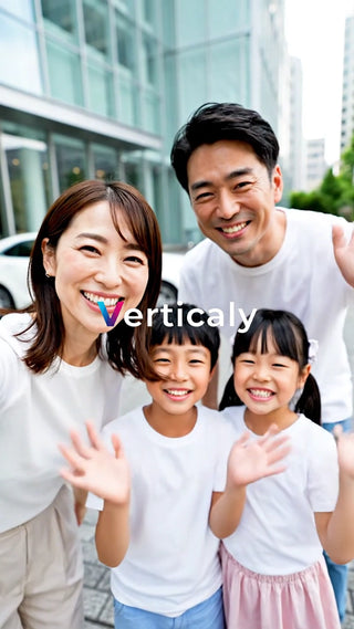 笑顔あふれる家族の日常