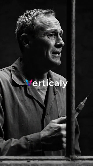 注射器を持つ男