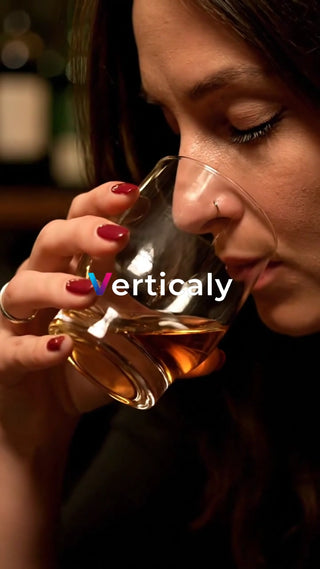 琥珀色の液体を嗜む