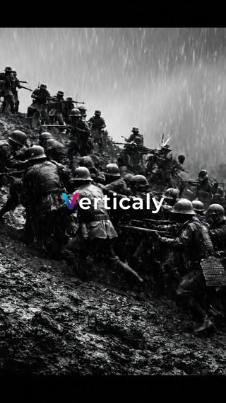 戦場、兵士たちの激闘