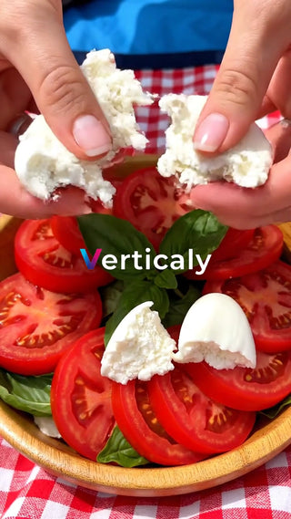 カプレーゼ、夏の食卓