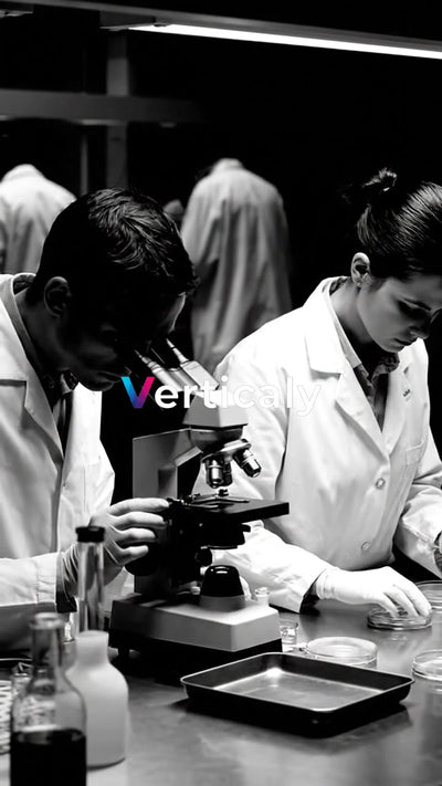 Experiment scene in the laboratory