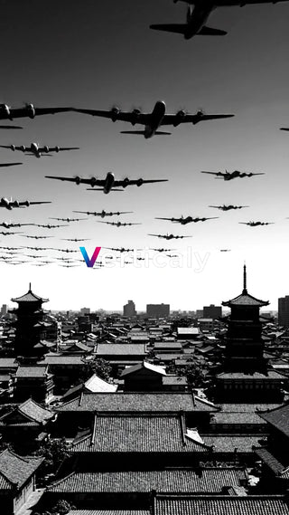 爆撃下の京都、歴史の爪痕