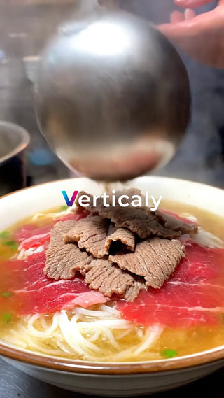 出来立て熱々のフォー