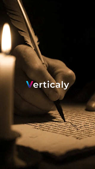 ペンで書く、夜の書斎