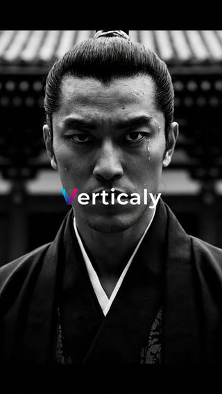 憂いを帯びた武士の横顔