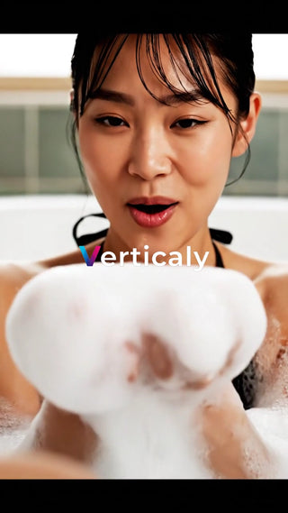 泡まみれのバスタイム