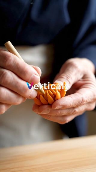 花びらを丁寧に整える