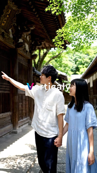 古都の街並みを散策