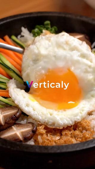 熱々ビビンバ、いただきます