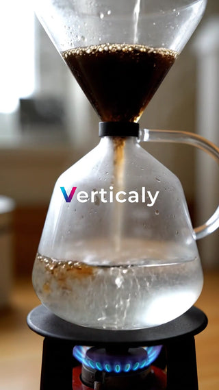 サイフォンで淹れるコーヒー