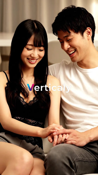 手をつなぐ二人の笑顔