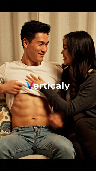 恋人との触れ合い、笑顔が眩しい