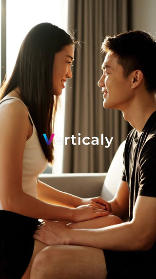 見つめ合う二人、穏やかな時間