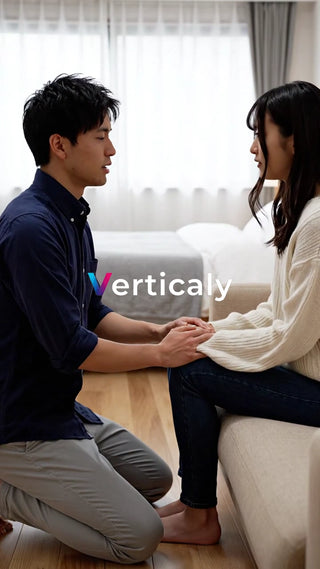 寄り添う二人、温かい時間