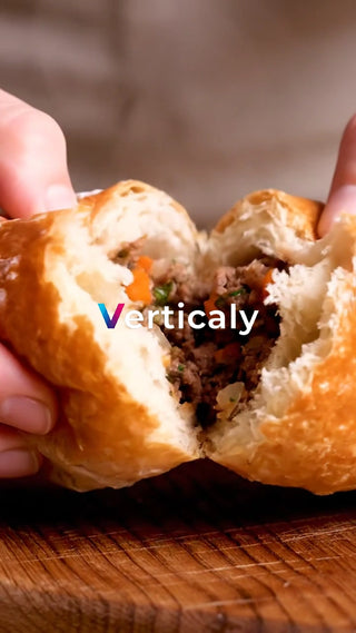 肉汁溢れる揚げパン