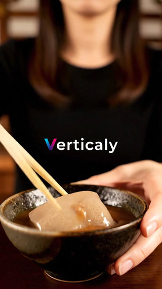 手で持つ器と箸、食事風景