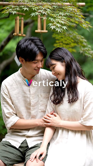 寄り添う二人の午後