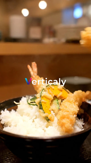 揚げたて天ぷらの海鮮丼