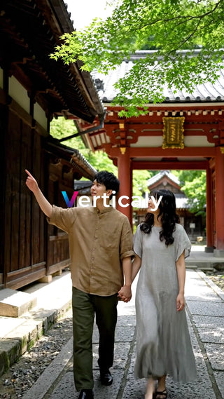 二人で歩く古都散策