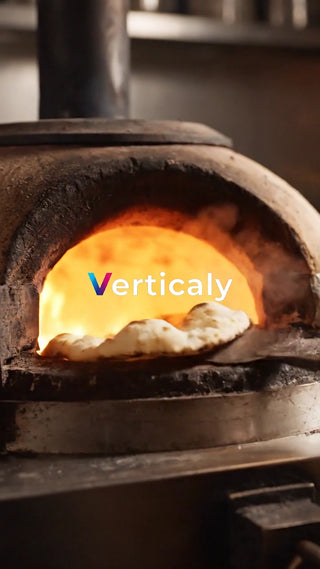 窯焼きピザの出来上がり