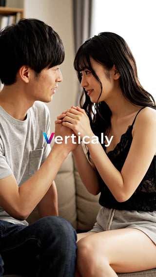 恋人同士、手を取り合う瞬間