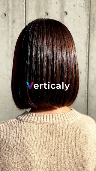 艶やかなボブヘア