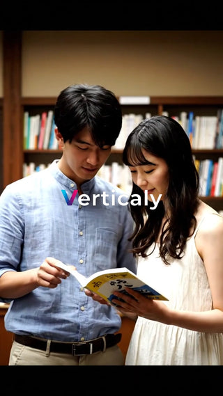 本を読む男女、穏やかな時間