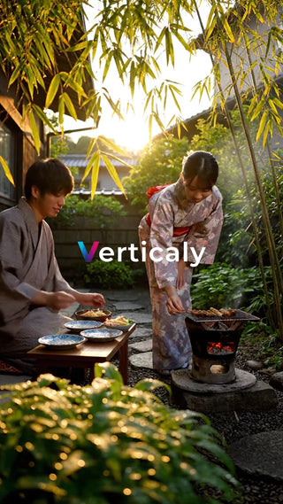 縁側で楽しむ日本の夏