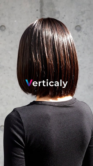 艶やかな黒髪ボブ